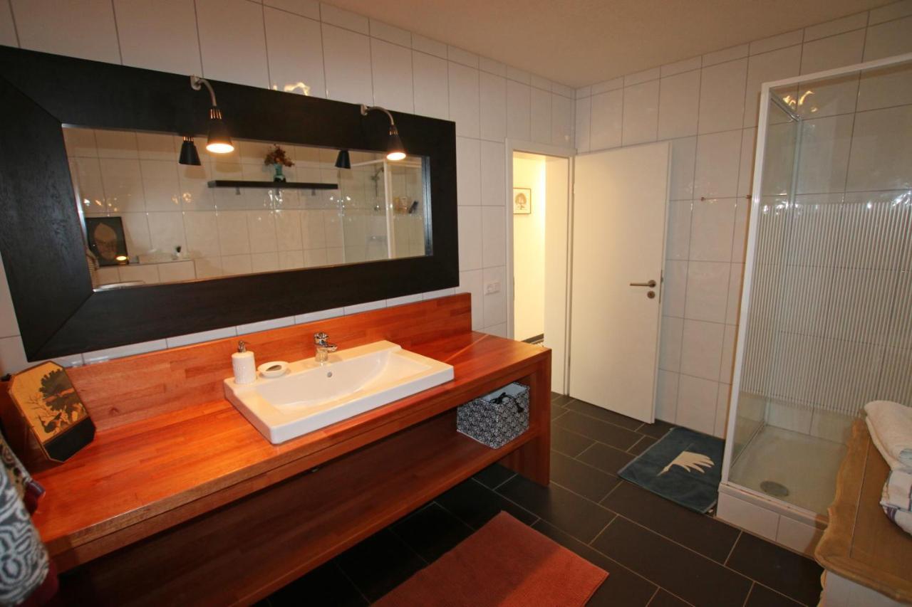 Hunsrueck Valley View Apartment With Cedar Sauna Bruschied Bagian luar foto